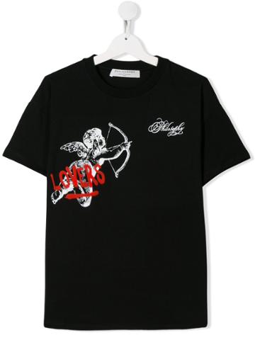 Philosophy Di Lorenzo Serafini Kids Teen 'lovers' Print T-shirt -