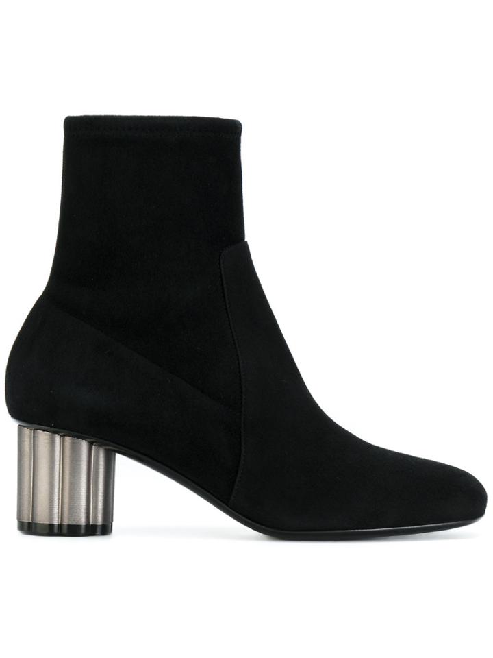 Salvatore Ferragamo Catania Ankle Boots - Black