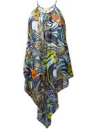 Emilio Pucci Printed Handkerchief Dress