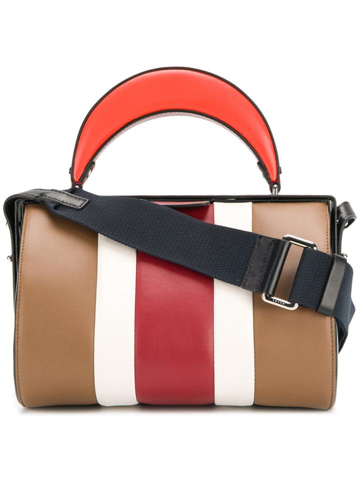 Marni Striped Bowling Bag - Multicolour