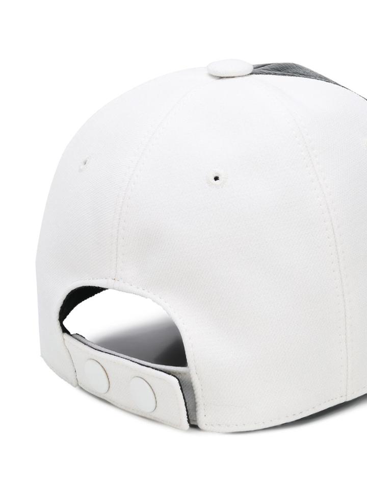Courrèges Two-tone Logo Cap - Black