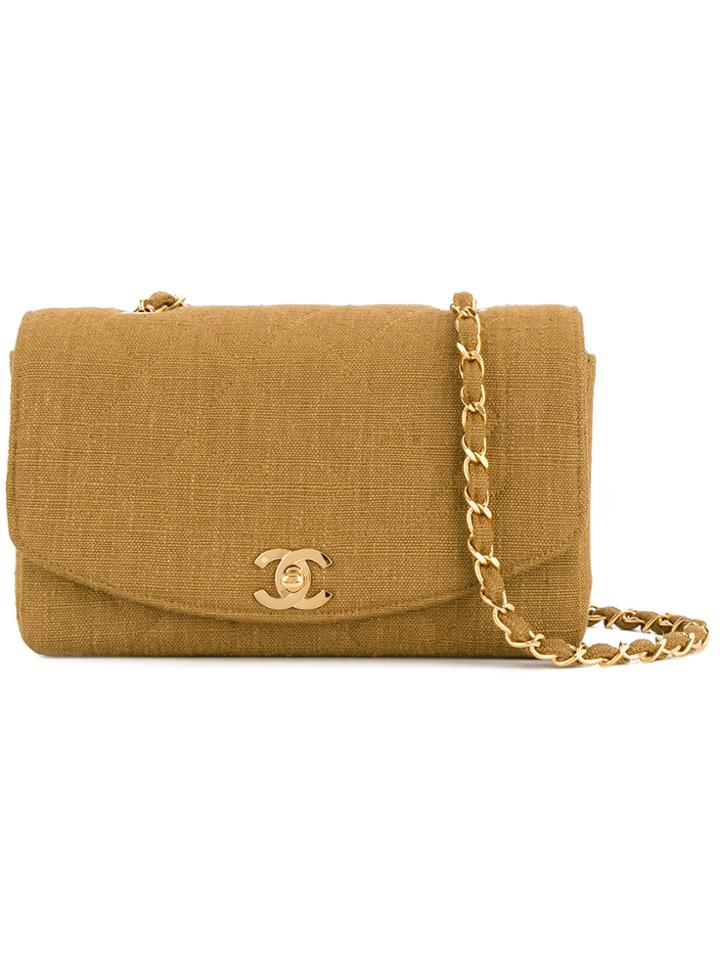 Chanel Vintage Diana 23 Shoulder Bag - Brown