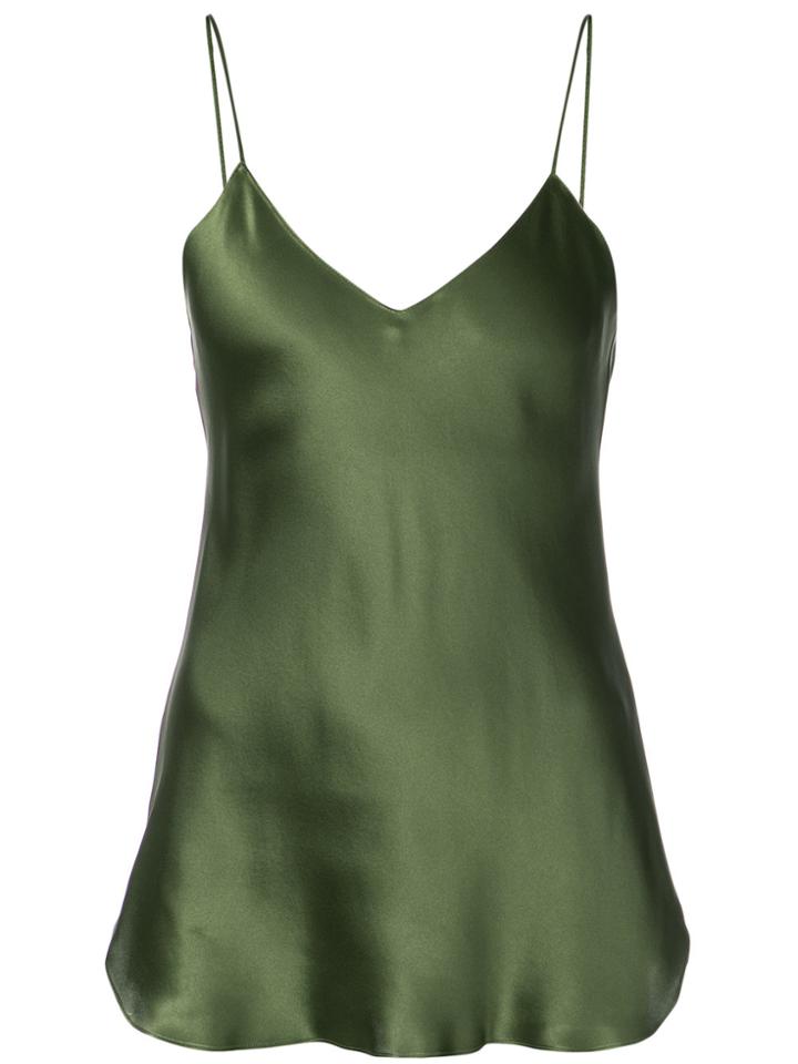 Nili Lotan Isabella Cami Vest - Green