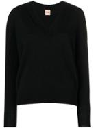 Nude Cut-out Shoulder Jumper - Black