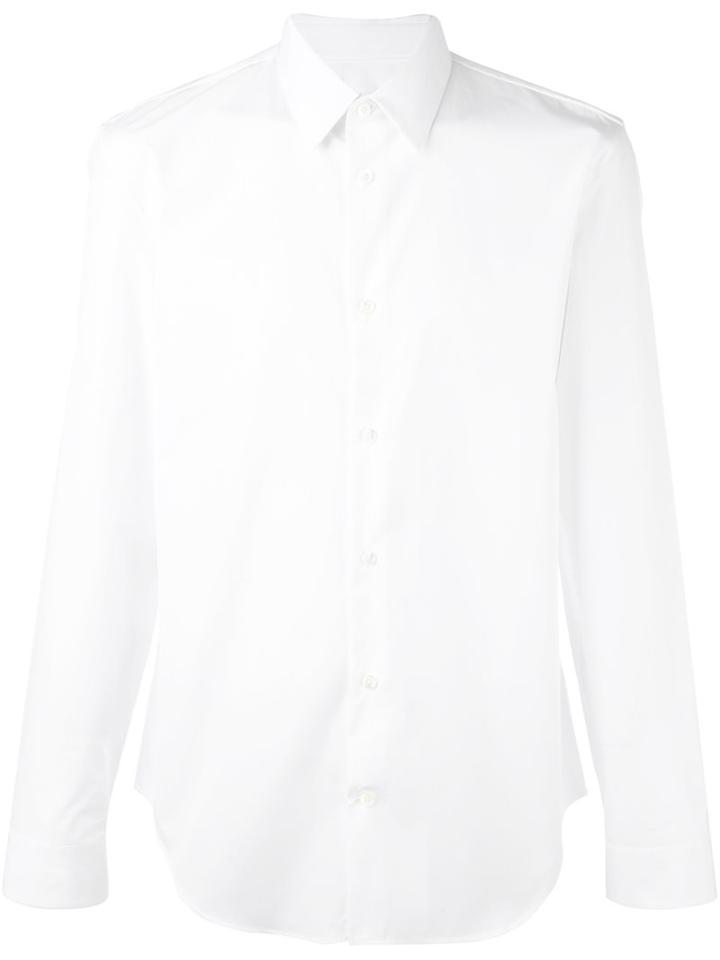 Maison Margiela Classic Casual Shirt, Men's, Size: 41, White, Cotton