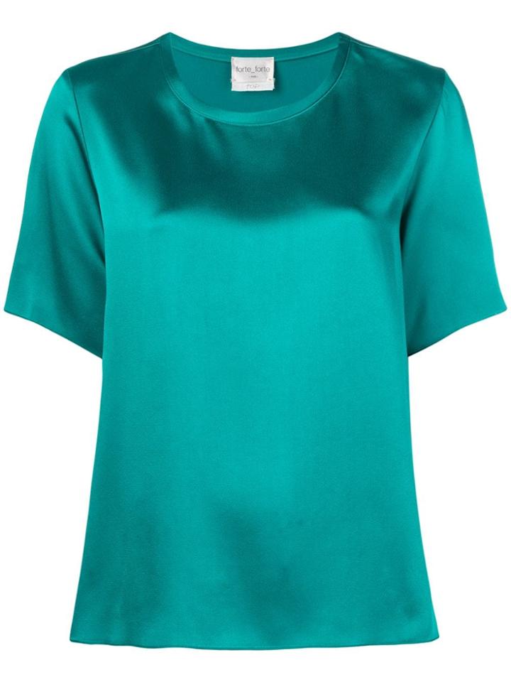 Forte Forte Short Sleeved Blouse - Green