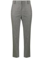 Eleventy Stud-detailing Tailored Trousers - Grey