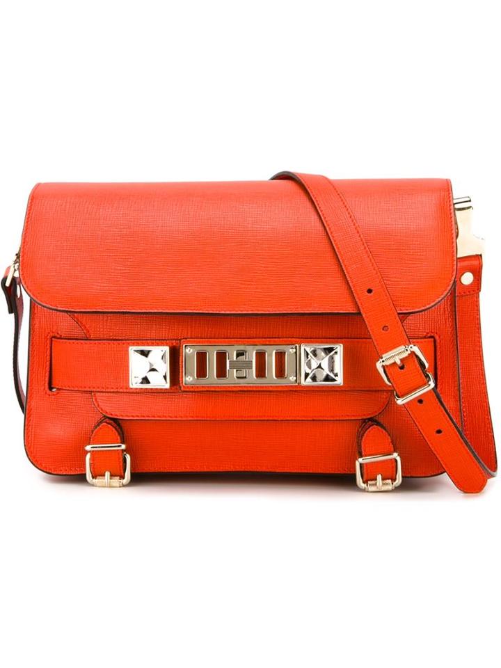 Proenza Schouler Ps11 Shoulder Bag, Women's, Red, Leather