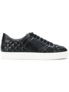 Burberry Check-quilted Sneakers - Black