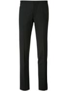 Gucci Ruffle Detail Slim Fit Trousers - Blue