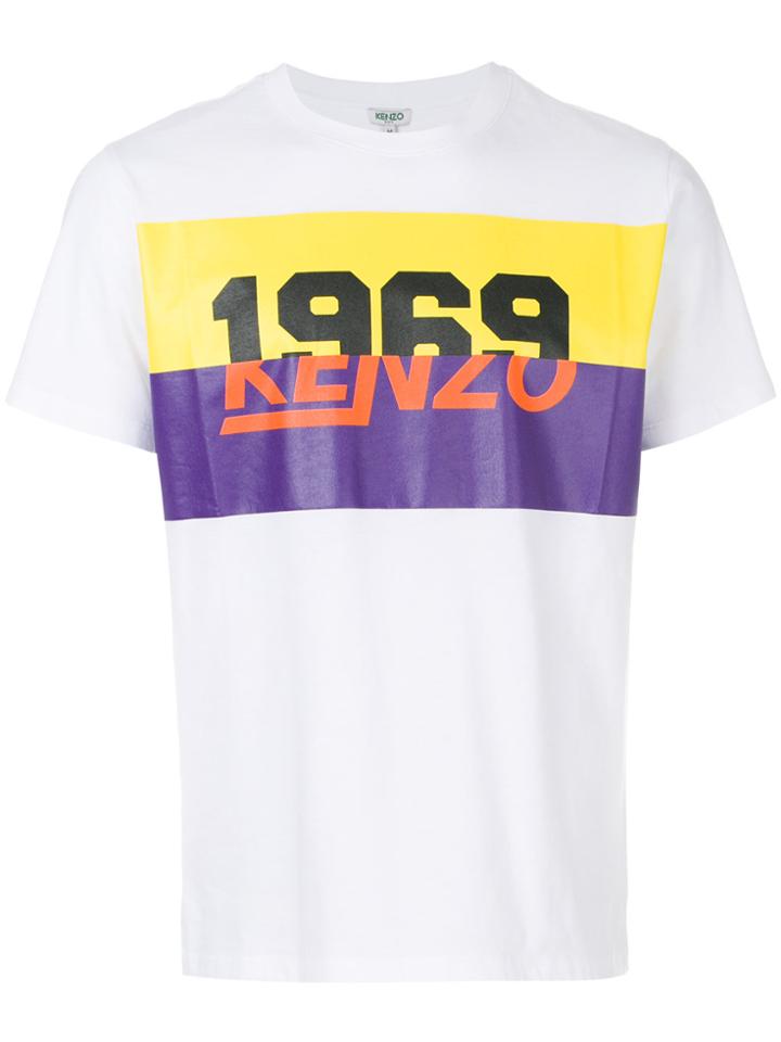 Kenzo 1969 Print T-shirt - White
