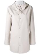 Stutterheim Hooded Raincoat, Women's, Size: Xxxs, Pink/purple, Cotton/polyester