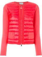 Moncler 'coreana' Jacket, Women's, Size: Small, Red, Polyamide/cotton/feather Down