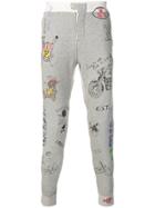 Polo Ralph Lauren Collegiate Printed Track Pants - Grey