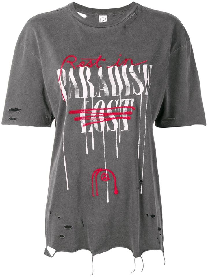 Alchemist Printed T-shirt - Black