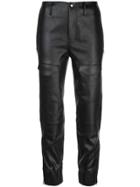 Rta Mid-rise Tapered Trousers - Black