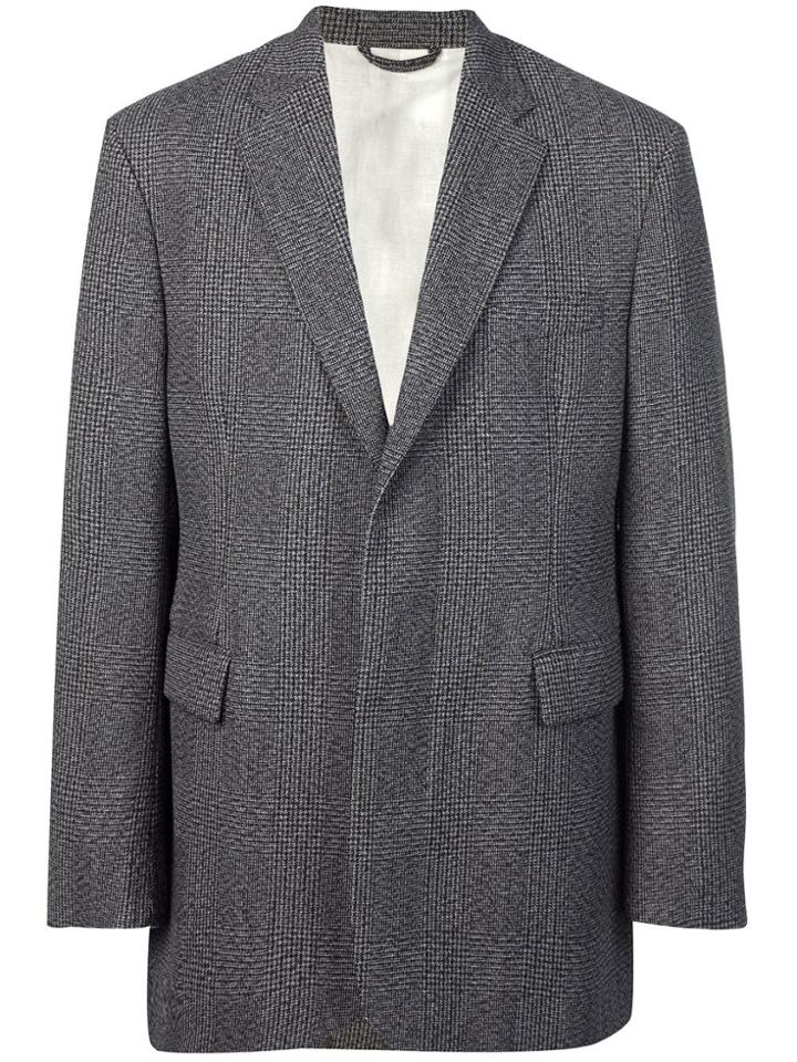 Calvin Klein 205w39nyc Checked Blazer - Grey