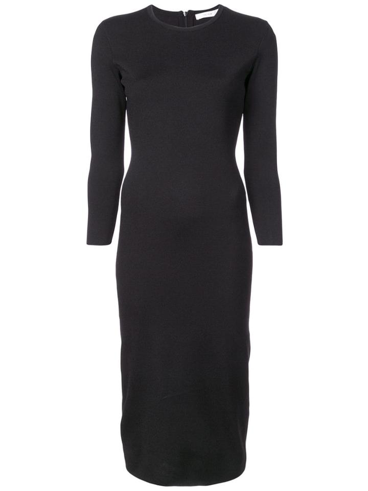 The Row Tube Midi Dress - Black
