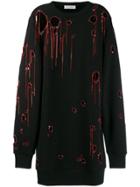 Faith Connexion Chain-embellished Sweatshirt - Black