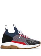 Versace Cross Chainer Low-top Sneakers - Blue