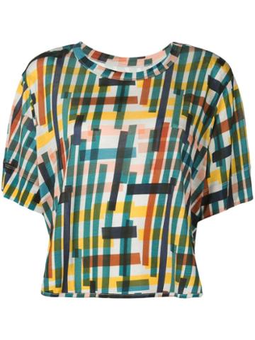 Henrik Vibskov Printed Stone Grabber T-shirt - Blue