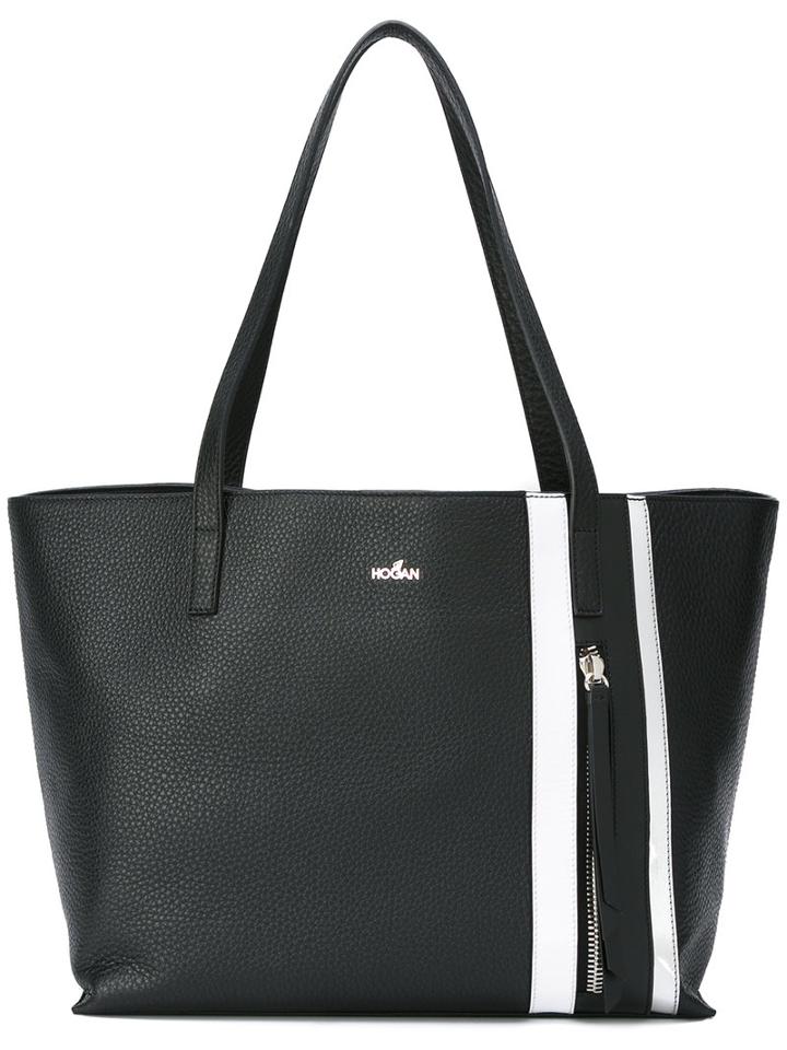 Hogan 'grany' Shoulder Bag, Women's, Black, Calf Leather