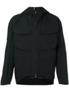 The Viridi-anne - Hooded Sports Jacket - Men - Cotton/nylon - 3, Black, Cotton/nylon