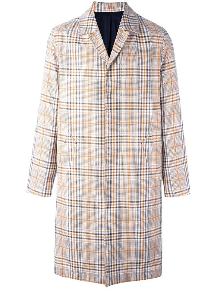 Ami Alexandre Mattiussi Half Lined Coat - Nude & Neutrals