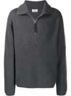 Acne Studios Zip-up Sweater - Grey