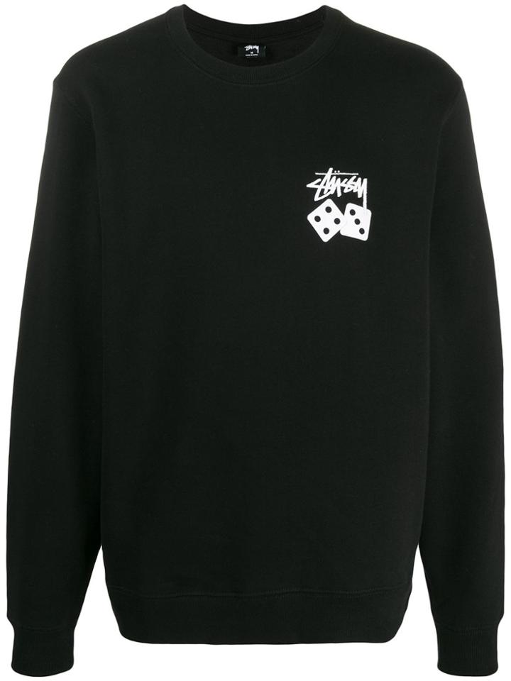 Stussy Dice Print Jumper - Black