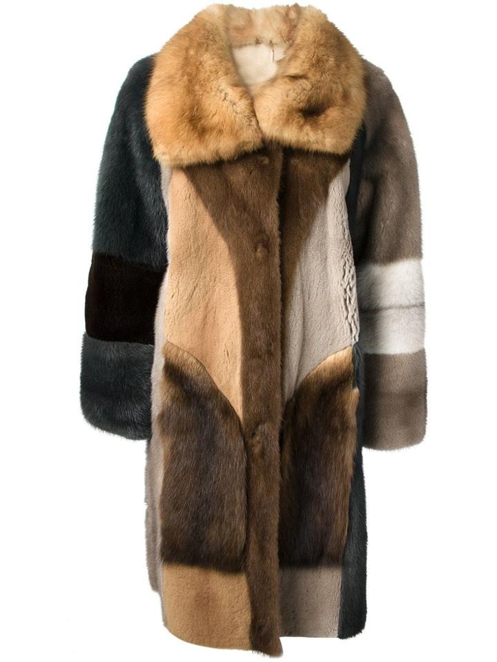Liska 'debbie' Coat - Multicolour
