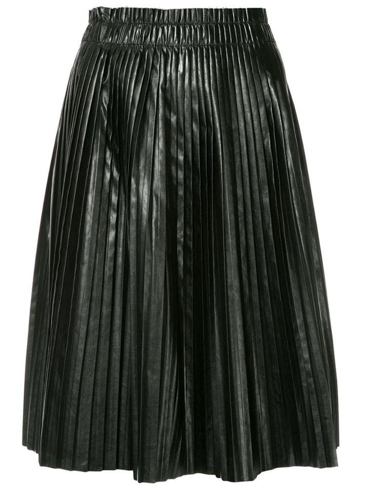 We11done Pleated Skirt - Black
