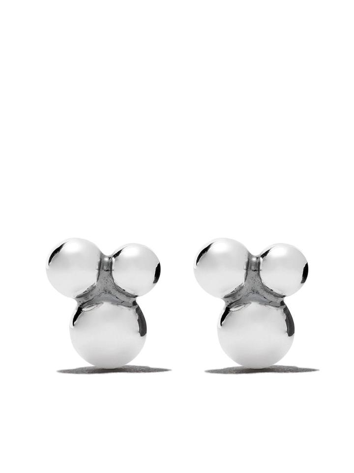 Georg Jensen Moonlight Grapes Stud Earrings - Silver
