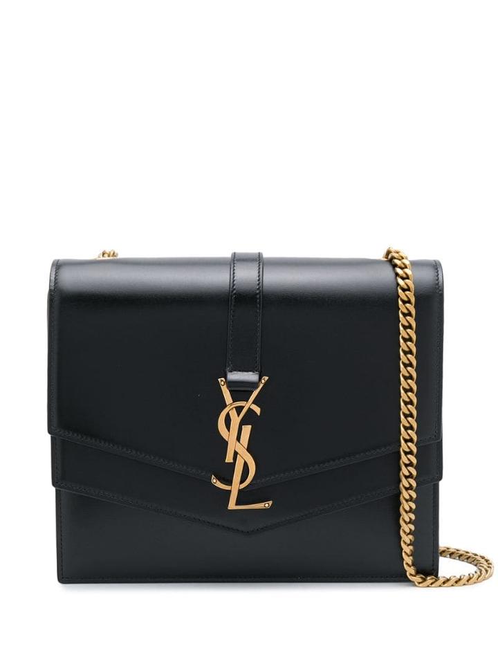 Saint Laurent Medium Sulpice Crossbody Bag - Black