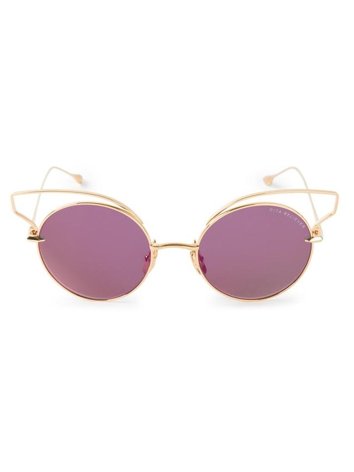 Dita Eyewear 'believer' Sunglasses, Women's, Grey, Metal (other)