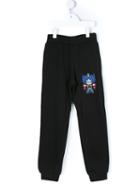 Au Jour Le Jour Kids Transformers Patch Track Pants, Boy's, Size: 8 Yrs, Black
