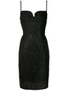 Tufi Duek Vestido Curto Renda - Black