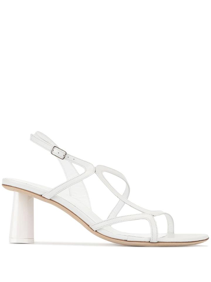 By Far Brigette Sandals - White