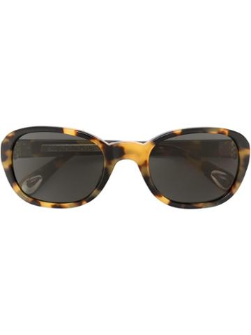 Linda Farrow Gallery - Tortoiseshell Sunglasses - Unisex - Acetate/silver - One Size, Brown, Acetate/silver