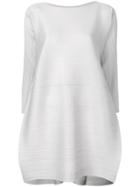 Pleats Please By Issey Miyake Micropleated Flared Top - Grey