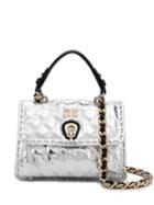 Ermanno Scervino Embossed Effect Tote Bag - Silver