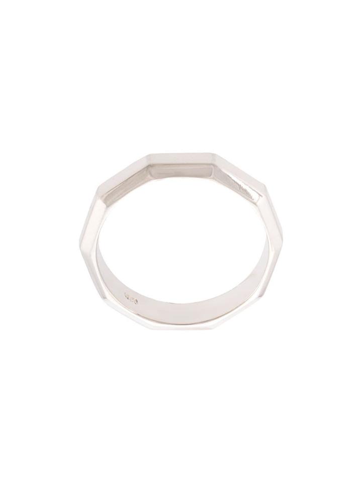 Saskia Diez Facets Signet Ring - Silver
