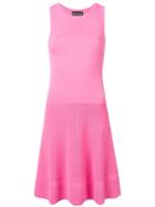 Boutique Moschino Sleeveless Stretch Fit Dress - Pink