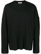 Mcq Alexander Mcqueen Logo Print Long Sleeved T-shirt - Black