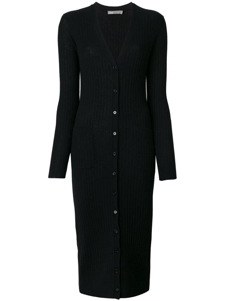 Vince Long Cashmere Cardigan - Black