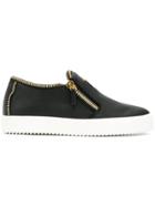 Giuseppe Zanotti Design Adam Slip On Sneaker - Black