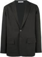 Lucio Vanotti Loose Fit Two Button Blazer, Men's, Size: 4, Green, Virgin Wool/spandex/elastane/cotton/viscose