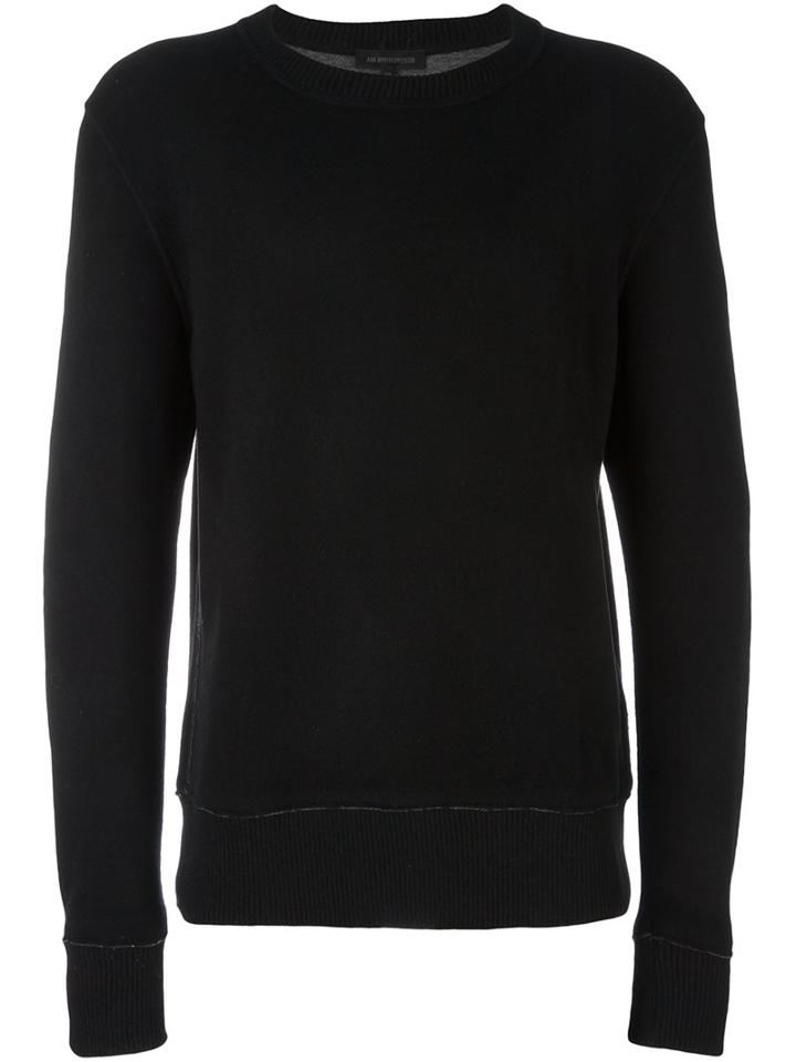 Ann Demeulemeester Grise Double Face Pullover