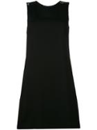 Twin-set - Lace Insert Dress - Women - Polyester/spandex/elastane/viscose - M, Black, Polyester/spandex/elastane/viscose