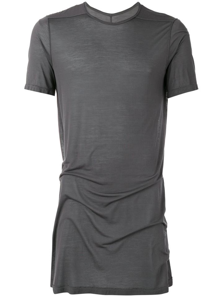 Rick Owens Drkshdw Longline T-shirt - Grey